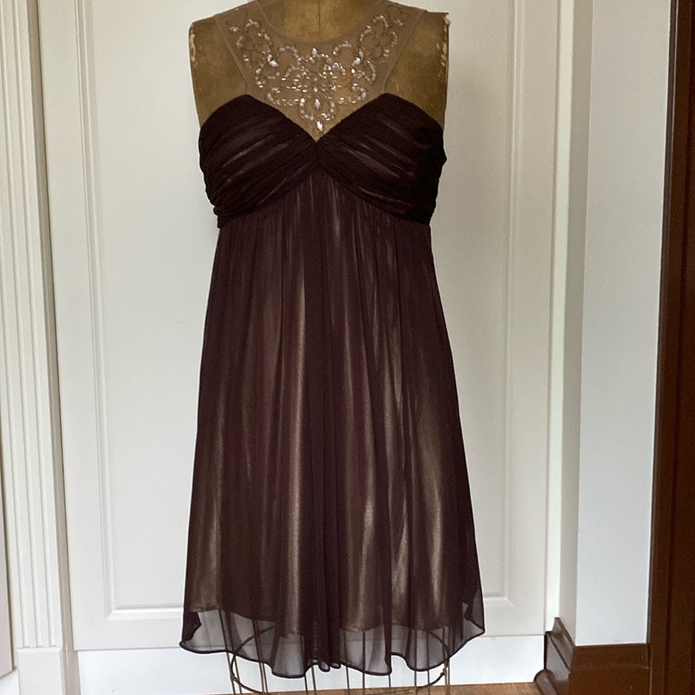 STUNNING LAURA PETITES COCKTAIL DRESS SIZE 6P .